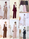 Long Sleeveless Blazer Wit Trousers Sets